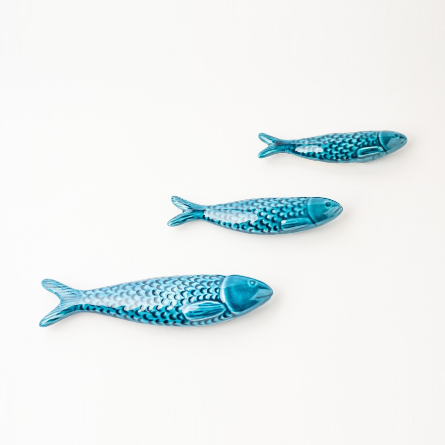 Ceramic sardines from Portugal