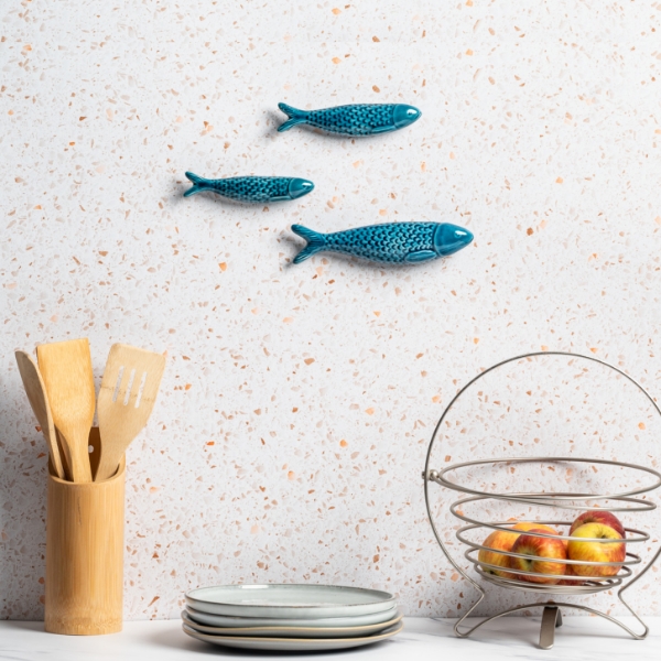 Ceramic sardines from Portugal