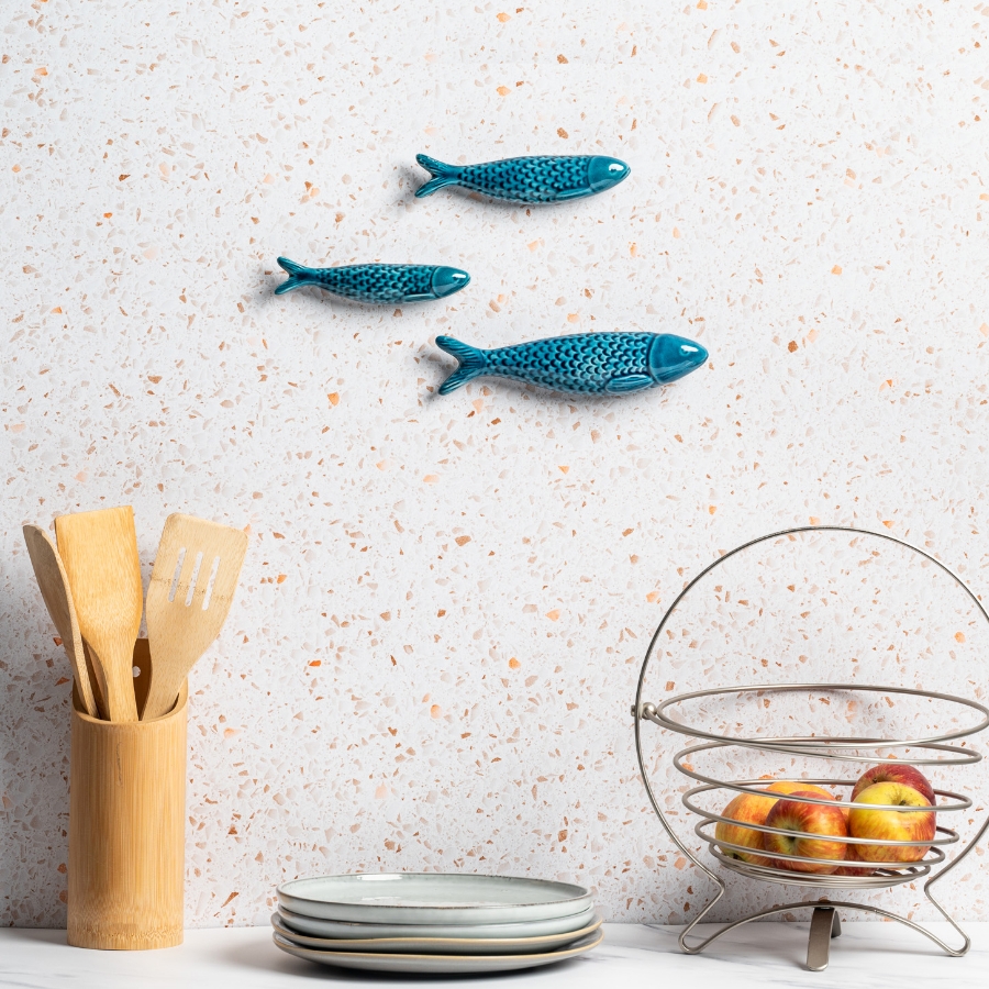 Ceramic sardines from Portugal