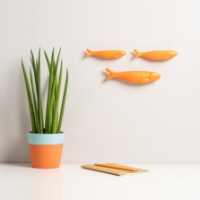 Ceramic sardines