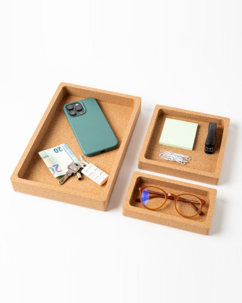 Cork trays