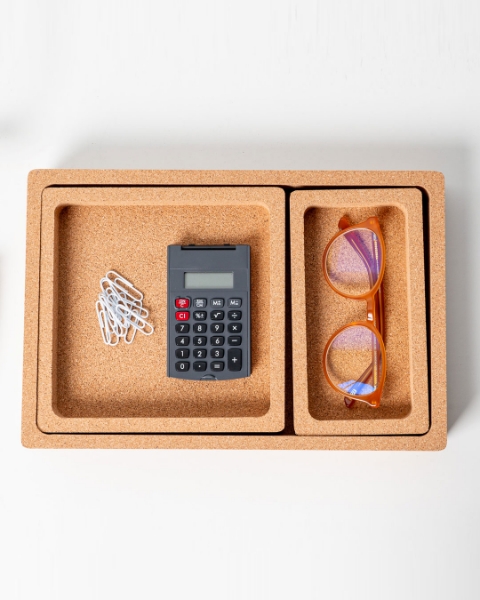 Cork trays